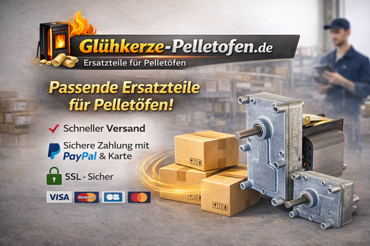 Dal Zotto Schneckenmotor / Getriebemotor für pelletofen