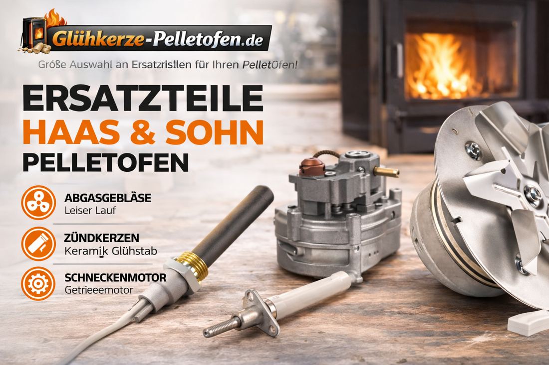 Haas und Sohn ersatzteile glührohr pelletofen und Motor
