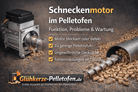 Schneckenmotor im Pelletofen Probleme und Wartung