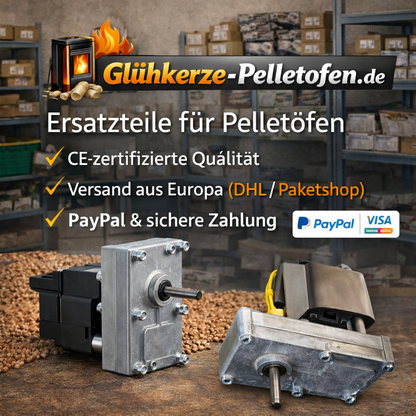 ELSTAD Schneckenmotor / Getriebemotor für pelletofen